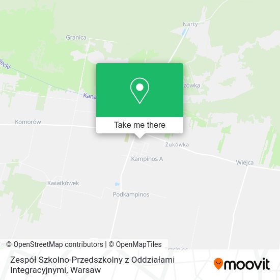 Zespół Szkolno-Przedszkolny z Oddziałami Integracyjnymi map