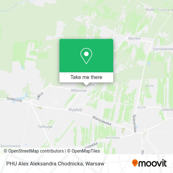 PHU Alex Aleksandra Chodnicka map