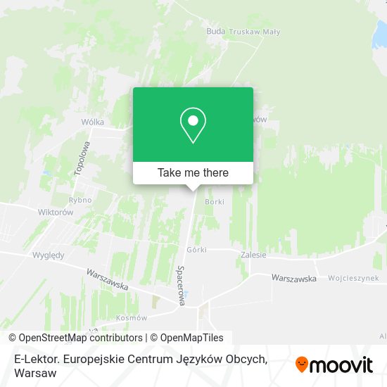 E-Lektor. Europejskie Centrum Języków Obcych map