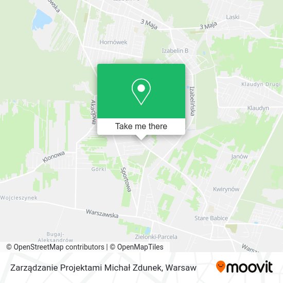 Zarządzanie Projektami Michał Zdunek map