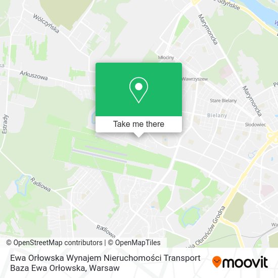 Ewa Orłowska Wynajem Nieruchomości Transport Baza Ewa Orłowska map