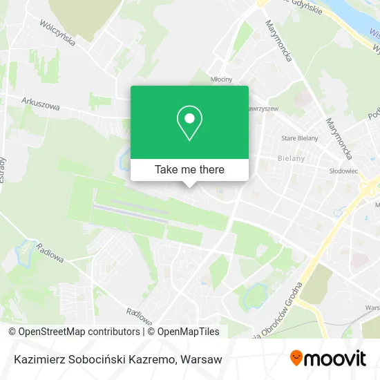 Kazimierz Sobociński Kazremo map