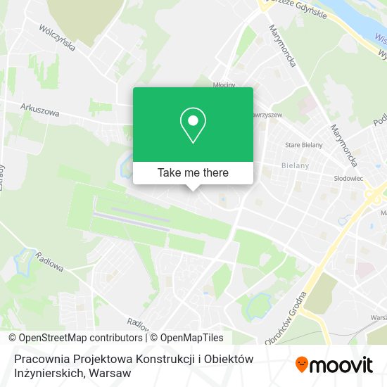 Pracownia Projektowa Konstrukcji i Obiektów Inżynierskich map