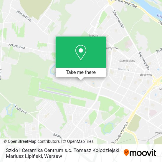 Szkło i Ceramika Centrum s.c. Tomasz Kołodziejski Mariusz Lipiński map