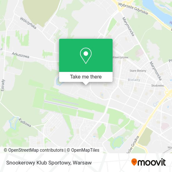 Snookerowy Klub Sportowy map