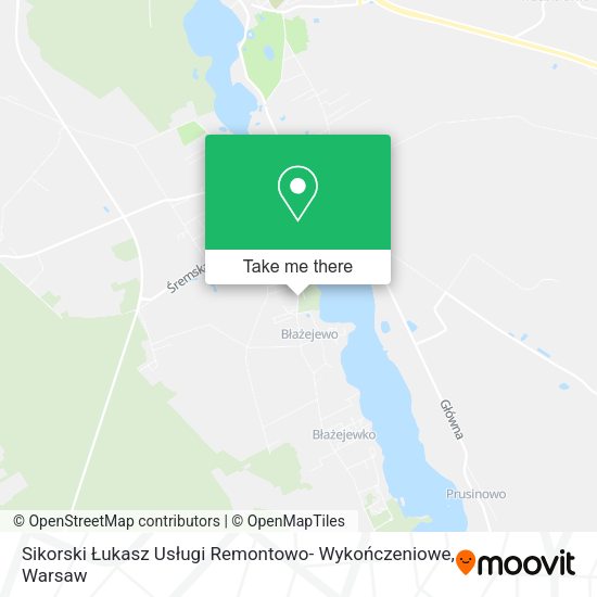 Sikorski Łukasz Usługi Remontowo- Wykończeniowe map