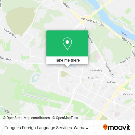 Карта Tongues Foreign Language Services