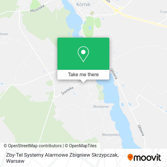 Zby-Tel Systemy Alarmowe Zbigniew Skrzypczak map