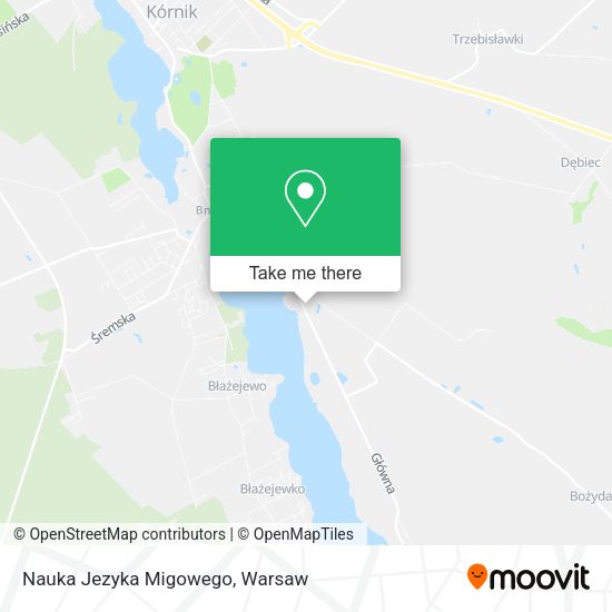 Nauka Jezyka Migowego map