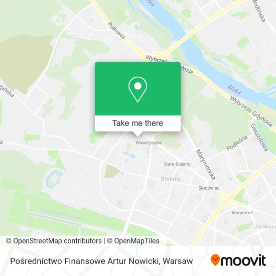 Pośrednictwo Finansowe Artur Nowicki map