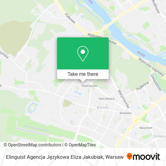 Карта Elinguist Agencja Językowa Eliza Jakubiak