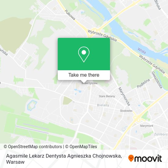 Agasmile Lekarz Dentysta Agnieszka Chojnowska map