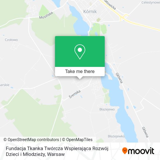 Fundacja Tkanka Twórcza Wspierająca Rozwój Dzieci i Młodzieży map