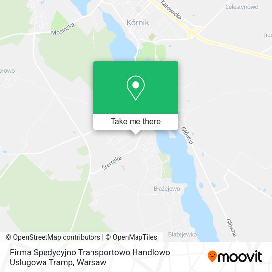 Firma Spedycyjno Transportowo Handlowo Uslugowa Tramp map