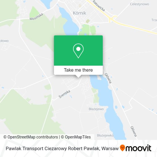 Pawlak Transport Ciezarowy Robert Pawlak map