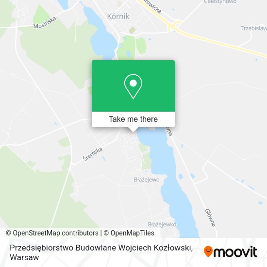 Przedsiębiorstwo Budowlane Wojciech Kozłowski map