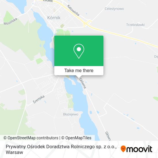 Prywatny Ośrodek Doradztwa Rolniczego sp. z o.o. map