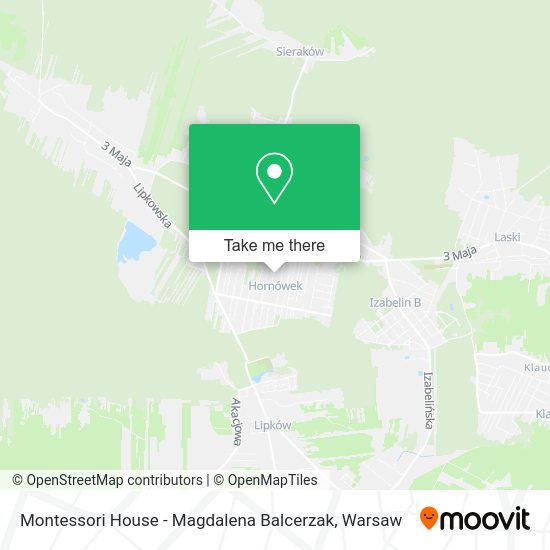 Montessori House - Magdalena Balcerzak map