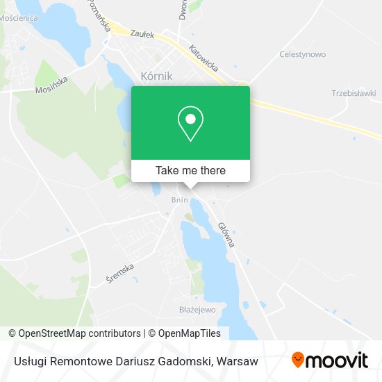 Usługi Remontowe Dariusz Gadomski map