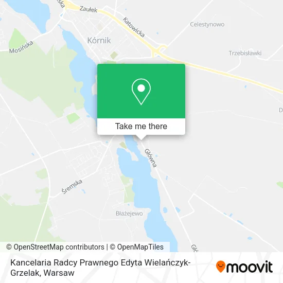 Карта Kancelaria Radcy Prawnego Edyta Wielańczyk-Grzelak