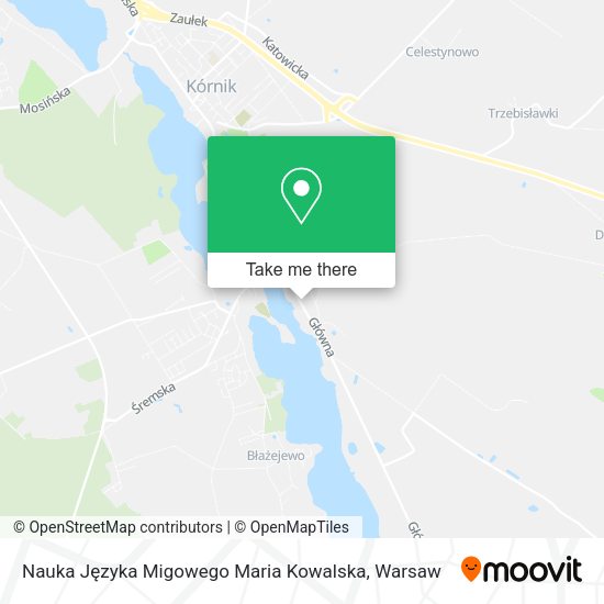 Nauka Języka Migowego Maria Kowalska map