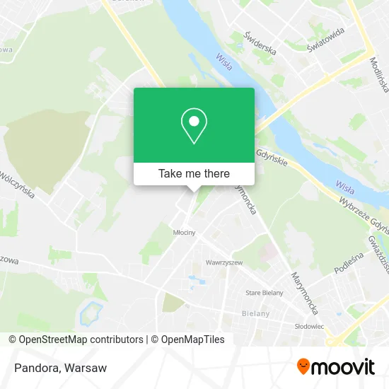 Карта Pandora