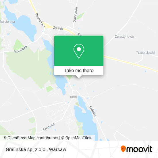 Карта Gralinska sp. z o.o.