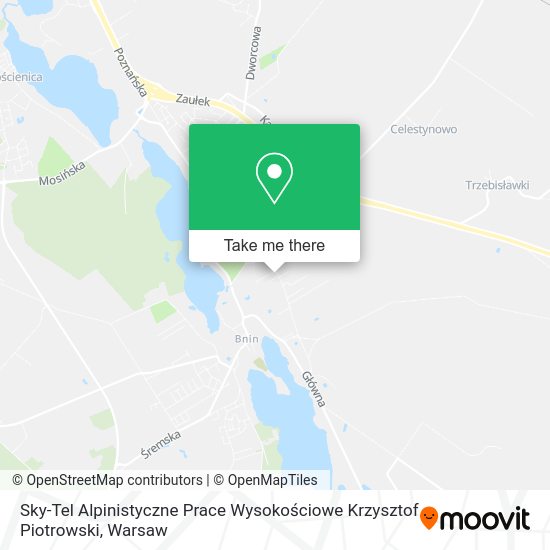 Sky-Tel Alpinistyczne Prace Wysokościowe Krzysztof Piotrowski map