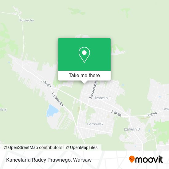 Kancelaria Radcy Prawnego map