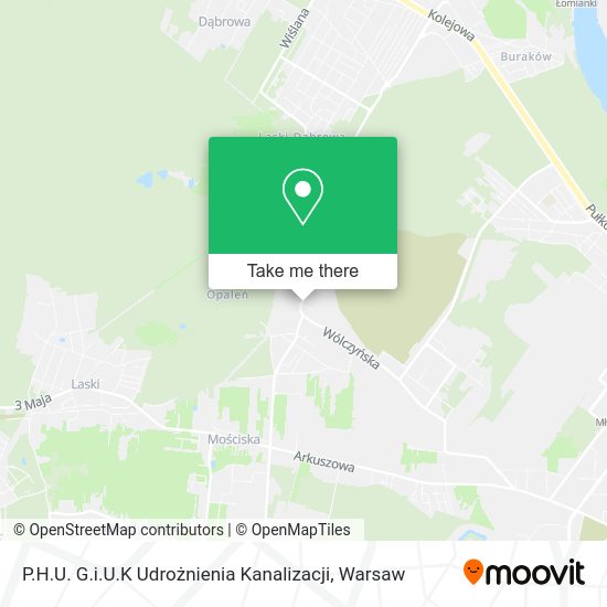 P.H.U. G.i.U.K Udrożnienia Kanalizacji map