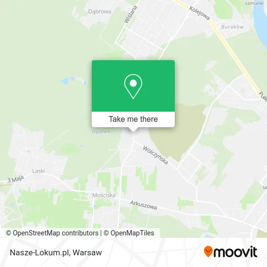 Карта Nasze-Lokum.pl