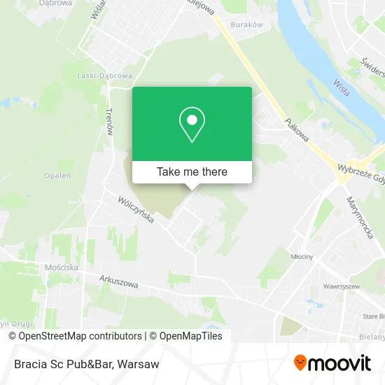 Карта Bracia Sc Pub&Bar