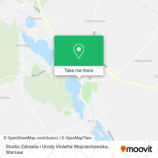 Карта Studio Zdrowia i Urody Violetta Wojciechowska