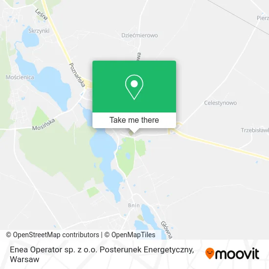 Карта Enea Operator sp. z o.o. Posterunek Energetyczny