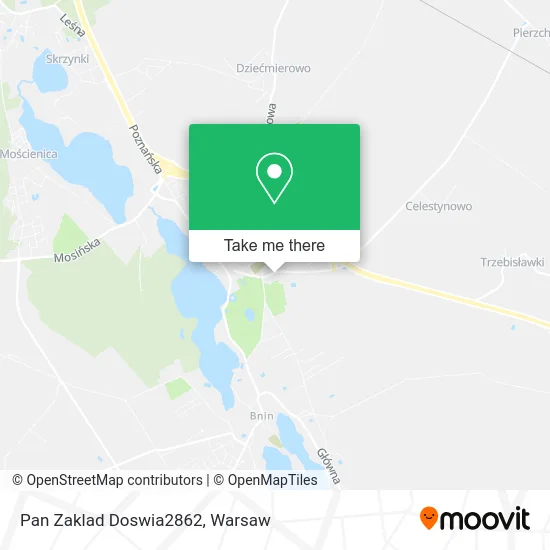 Карта Pan Zaklad Doswia2862