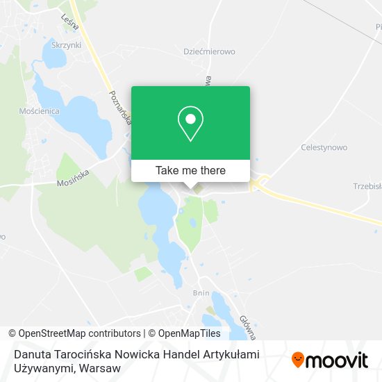 Danuta Tarocińska Nowicka Handel Artykułami Używanymi map