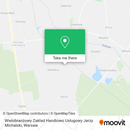 Wielobranżowy Zakład Handlowo Usługowy Jerzy Michalski map