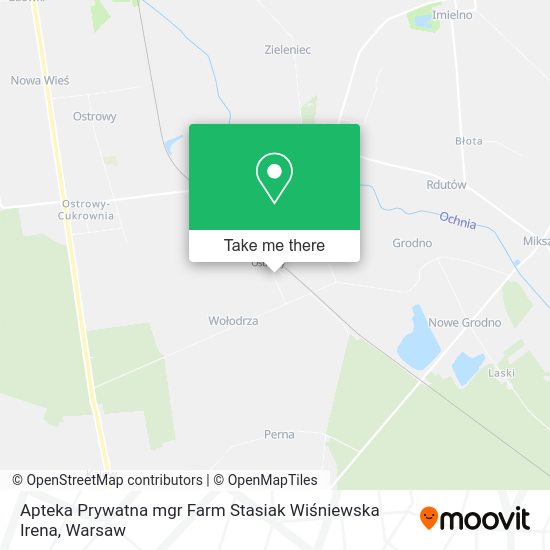 Apteka Prywatna mgr Farm Stasiak Wiśniewska Irena map