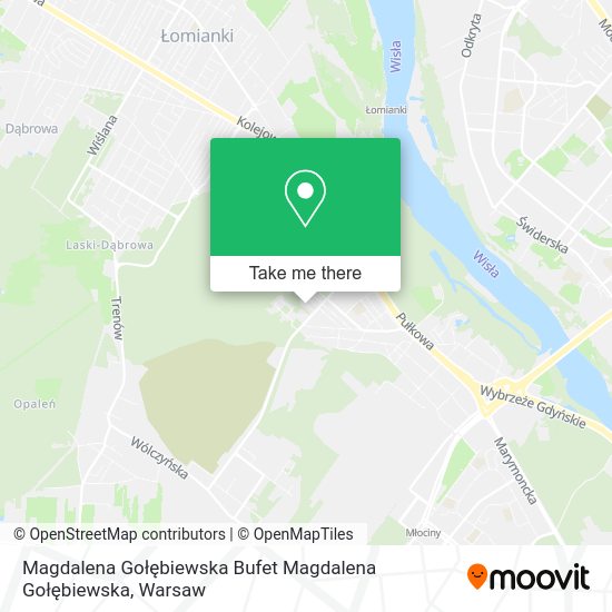 Magdalena Gołębiewska Bufet Magdalena Gołębiewska map