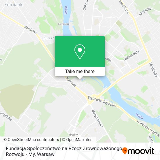 Fundacja Społeczeństwo na Rzecz Zrównoważonego Rozwoju - My map