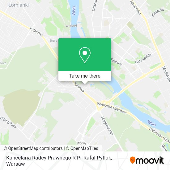 Kancelaria Radcy Prawnego R Pr Rafal Pytlak map