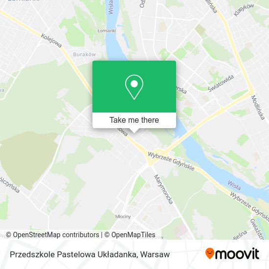 Карта Przedszkole Pastelowa Układanka