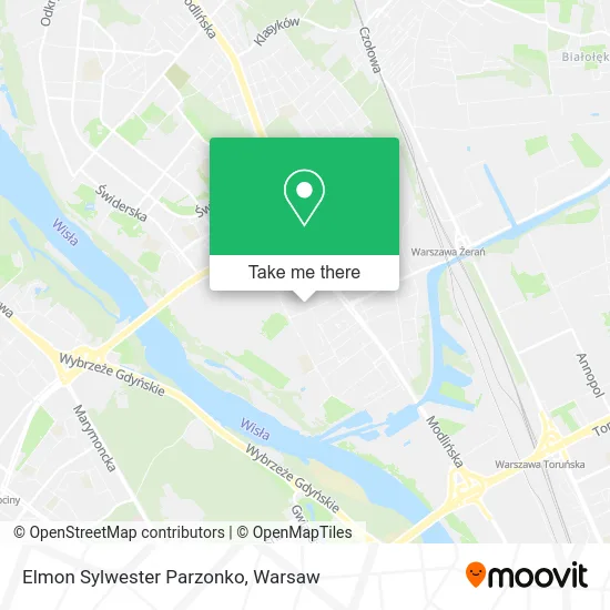 Карта Elmon Sylwester Parzonko