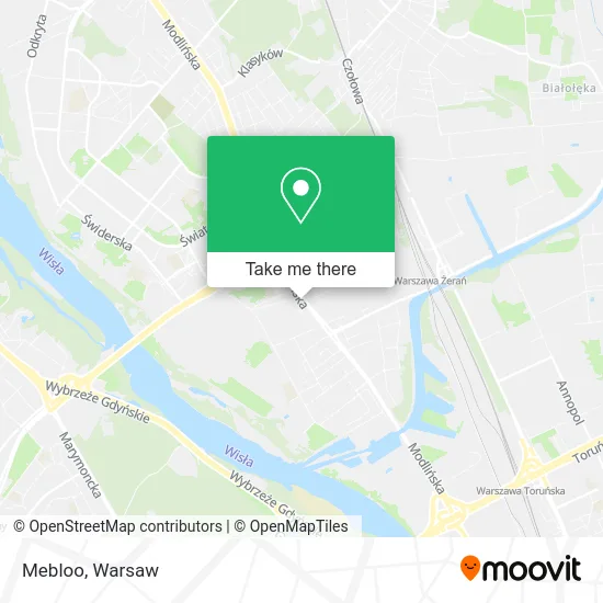 Mebloo map