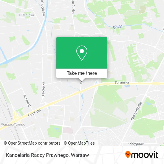 Карта Kancelaria Radcy Prawnego