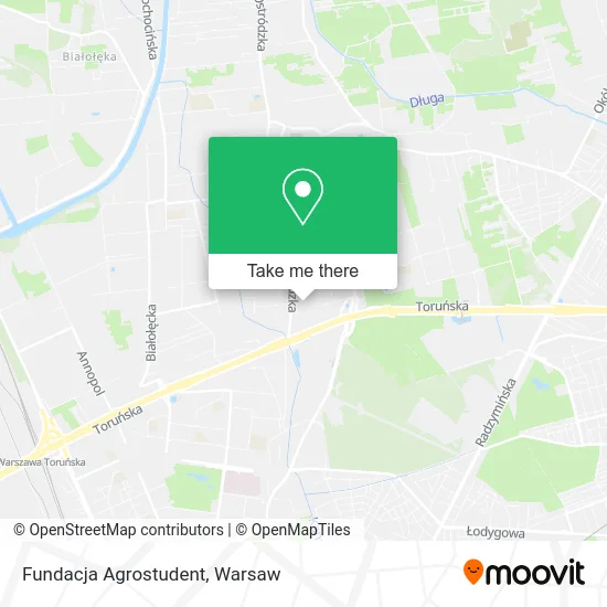 Карта Fundacja Agrostudent