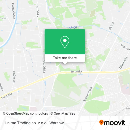 Карта Unima Trading sp. z o.o.