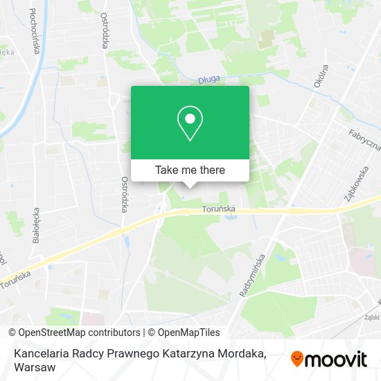 Kancelaria Radcy Prawnego Katarzyna Mordaka map