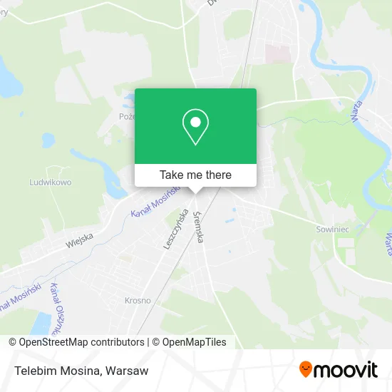 Карта Telebim Mosina