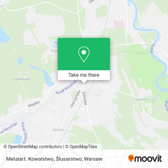 Metalart. Kowalstwo, Ślusarstwo map